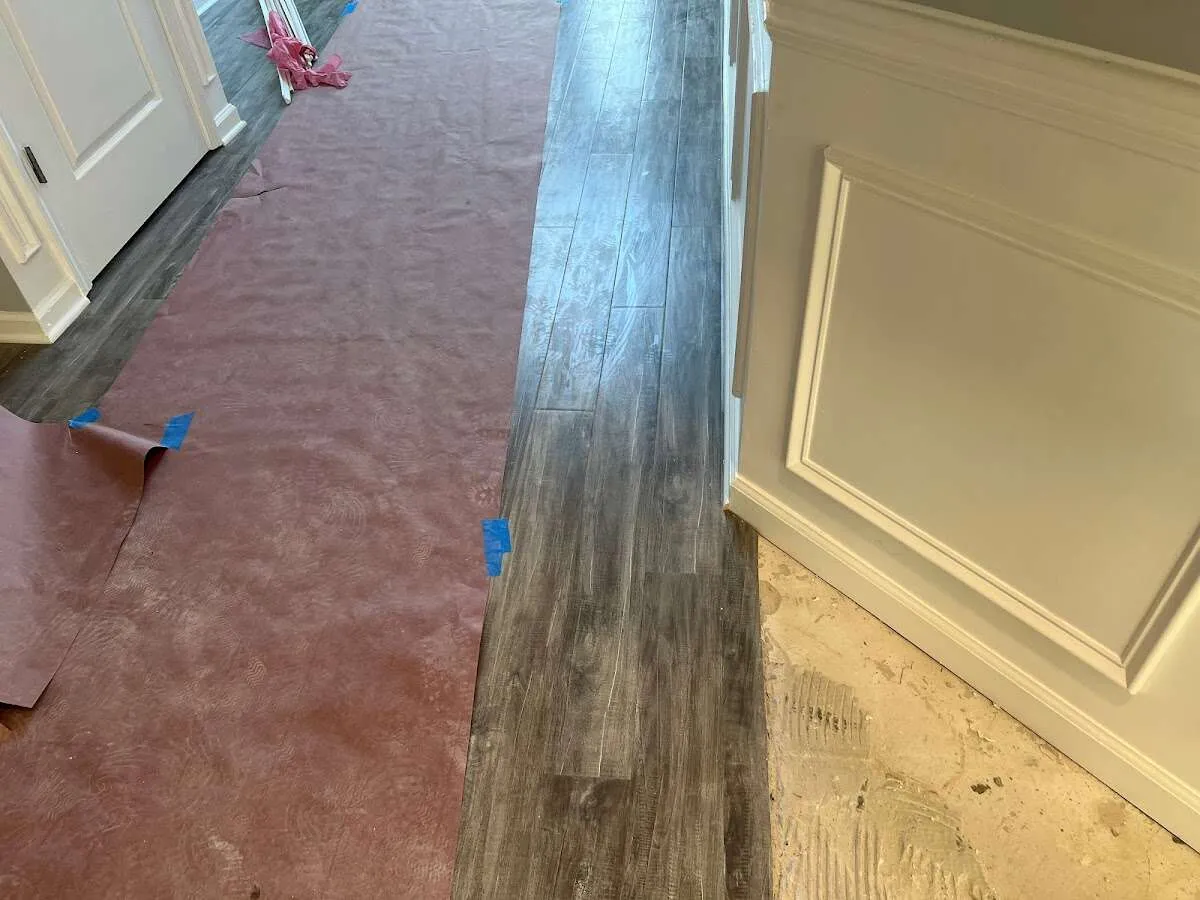 Completed marble shower restoration in Middle